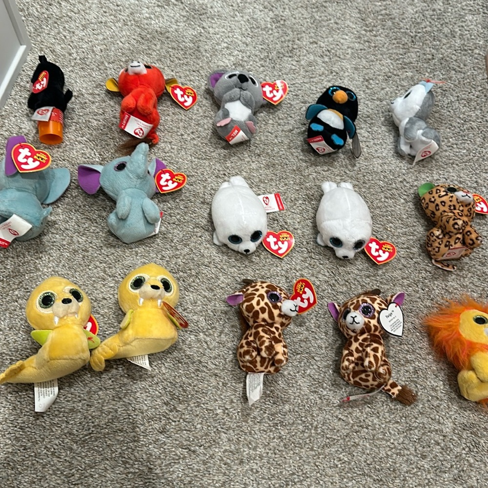 NWT 15 teenie beanie boos McDonald’s